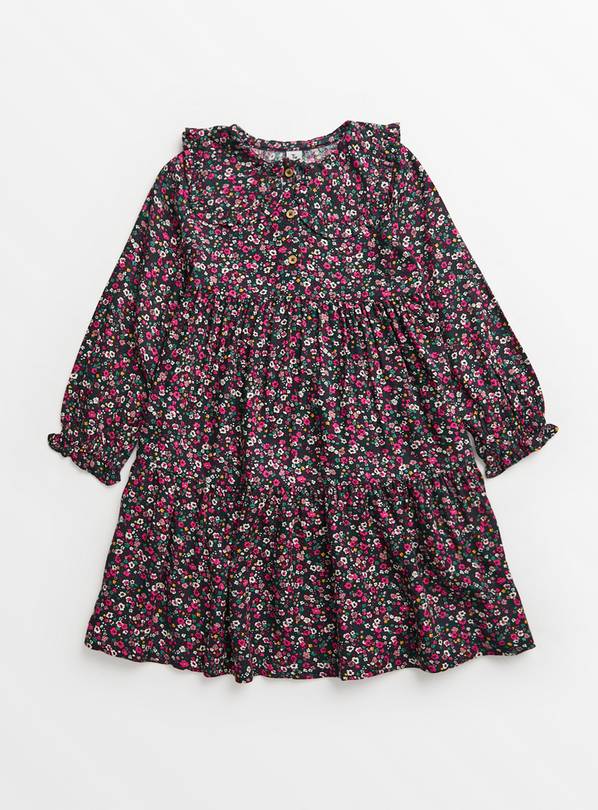Ditsy Floral Print Woven Dress 7 years